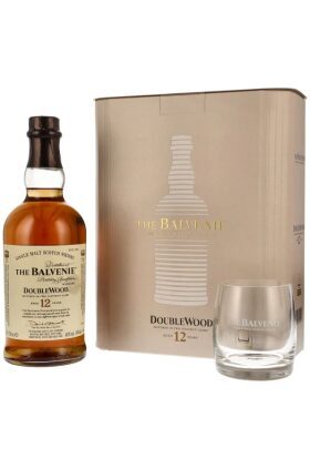 Balvenie 12yr old Double Wood 70cl + 1 Glass in Gift Pack